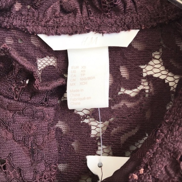 H&M lace Midi dress XS - Picture 5 of 8